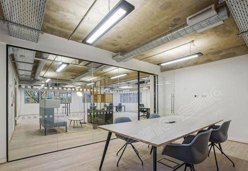 Bright And Contemporary Second Floor Office Space